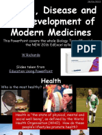 2016 EdExcel Biology Topic 5 Health Disease and Medicines
