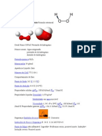 Peróxido de Hidrogénio Fórmula Estrutural