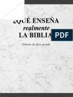 Lo Que Ensena Realmente La Biblia