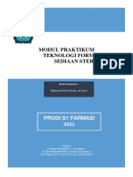 Modul Praktikum Steril