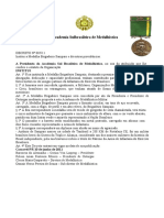 05 Decreto 005 Medalha Brigadeiro Sampaio