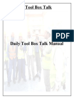 Daily Tool Box Talk