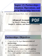 Partnership Formation and Operation