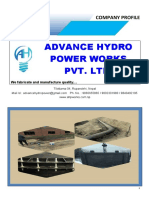 Advance Hydro Power Works Pvt. LTD.: Company Profile