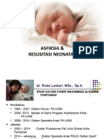 Asfiksia Dan Resusitasi Neonatus