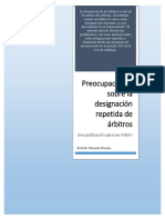 M4-L1 - Miranda. Preocupaciones Sobre La Designación Repetida de Arbitros.