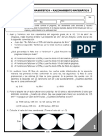 Evaluación de Diagnóstico - 3ro