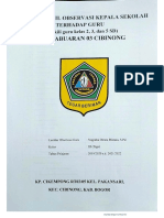 Dokumen Hasil Observasi Kepala Sekolah (Kelas 3)