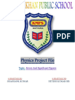 Physics Project File