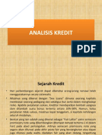 Analisis Kredit Minggu I