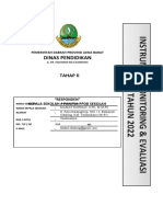 Format Monitoring Dan Evaluasi PPDB Tahap Ii - 2022