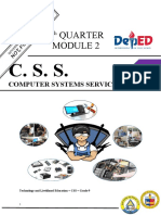 4 Quarter: Computer Systems Servicing