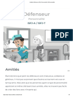 Amitiés - Défenseur (ISFJ) Personnalité - 16personnalités