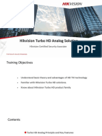 03 HCSA - Hikvision Turbo HD Analog Solution