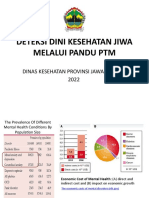 Deteksi Dini Kesehatan Jiwa Melalui Pandu PTM 2022
