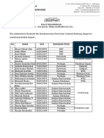 Surat Rekomendasi Mengikuti Lomba Seni PTMA