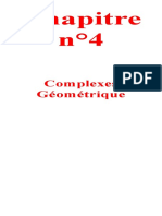 2021 TS Chapitre N°4 Complexes Géométrique