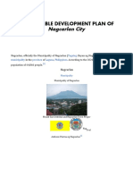 SUSTAINABLE DEVELOPMENT PLAN OF Nagcarlan City