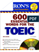 600 Vocabulary Toeic