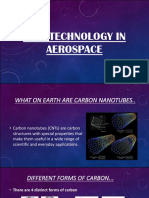 Nanotechnology in Aerospace: - Divyanshu Verma XII Non-Medical Roll No. 13