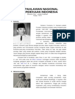 Tiga Pahlawan Nasional Kemerdekaan Indonesia