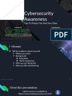 Public - Cybersecurity Awareness Presentation