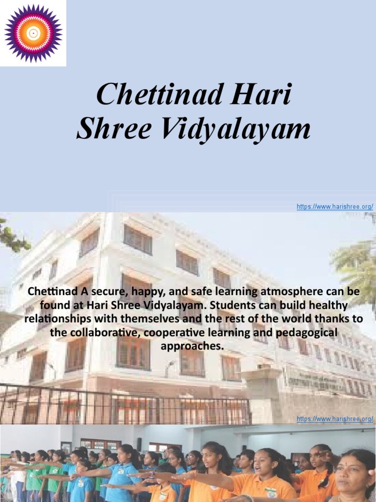 Chettinad Hari Shree Vidyalayam PDF Educational Psychology Learning