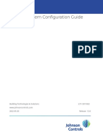 Metasys System Configuration Guide: Building Technologies & Solutions 2022-05-20 LIT-12011832 Release 12.0