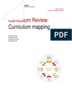 Curriculum Mapping UPDATED 2019