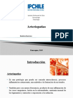 Arteriopatías: Instituto Profesional de Chile Kinesiología Semiología