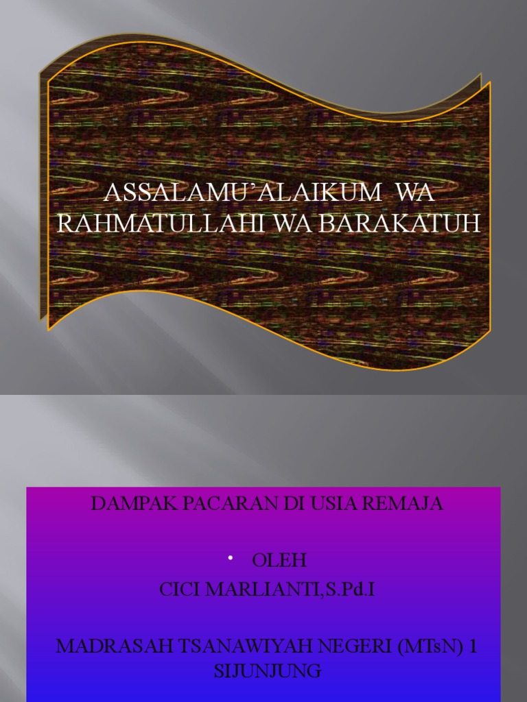 Dampak Pacaran pada Remaja | PDF