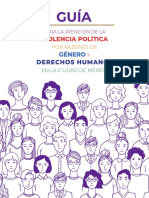 Guía - Violencia Política Ciudad de México LGBTI