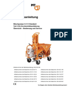 Bedienungsanleitung PFT G4 Standard