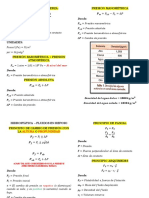 Formulario de Física - Mecánica de Fluidos