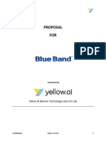 Pensil - Blue - Band - Yellow - Ai's Proposal