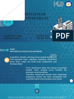 PPT Digitalisasi Bisnis di Era 4.0 (Gamaliel & Sonia)