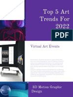 Top 5 Art Trends for 2022