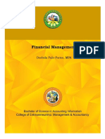 Financial Management: Deobela Fulo-Fortes, MPA