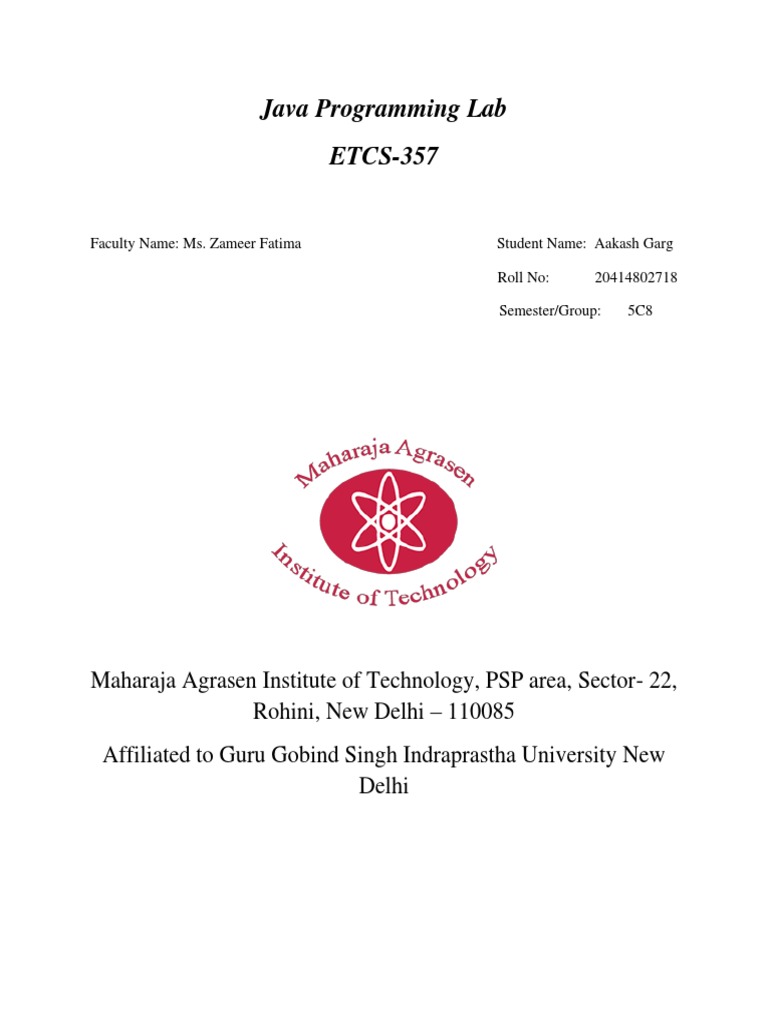 Java Programming | PDF | Programming | Constructor (Object Oriented ...