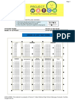 Grade 10 Unit Test Form: Instruction