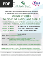 Workshop Using Stories