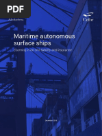 Maritime Autonomous Surface Ships: Zooming in On Civil Liability and Insurance