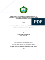 Submitted To Tarbiyah Faculty and Teacher Training UIN-SU Medan As A Partial Fulfillment of The Requirements For S-1 Program (S.PD)