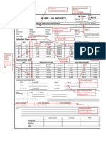 TEMPERATURE TRANSMITTER CALIBRATION RECORD