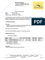 Specification Tx-RS485 MODBUS