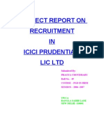 Recruitment by Icici Prudential 1