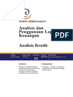 Modul 12. Analisis Kredit