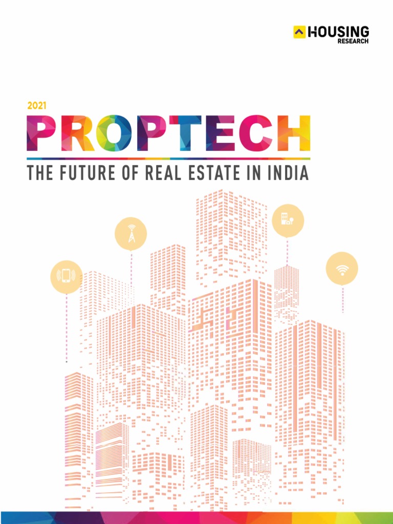 Proptech S Rise In Indian Real Estate Pdf Corporate Finance