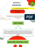 Referat Anastesi Lokal