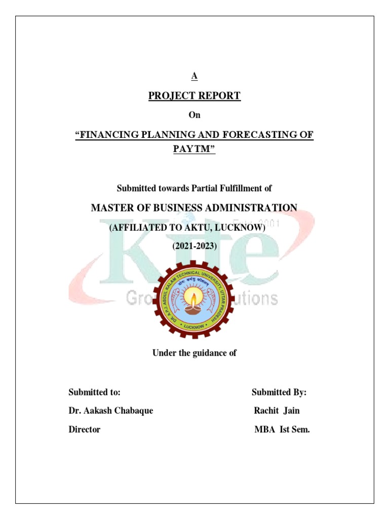 Mba 1st Sem. Mini Project | Download Free PDF | E Commerce | Online ...